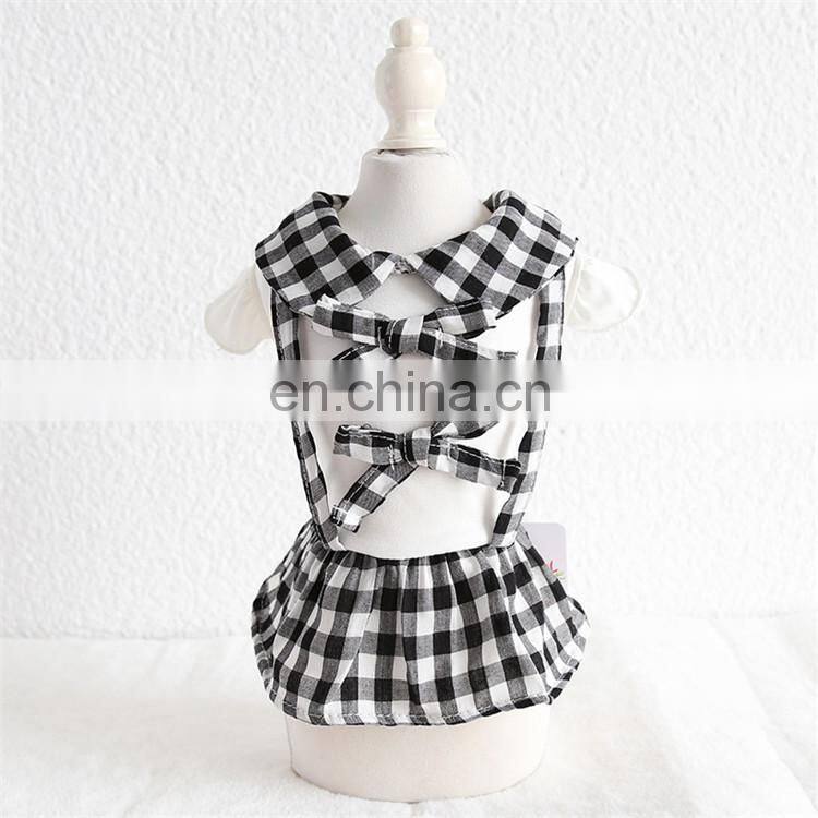 Best selling pet shop summer luxury pet clothes party wedding dress