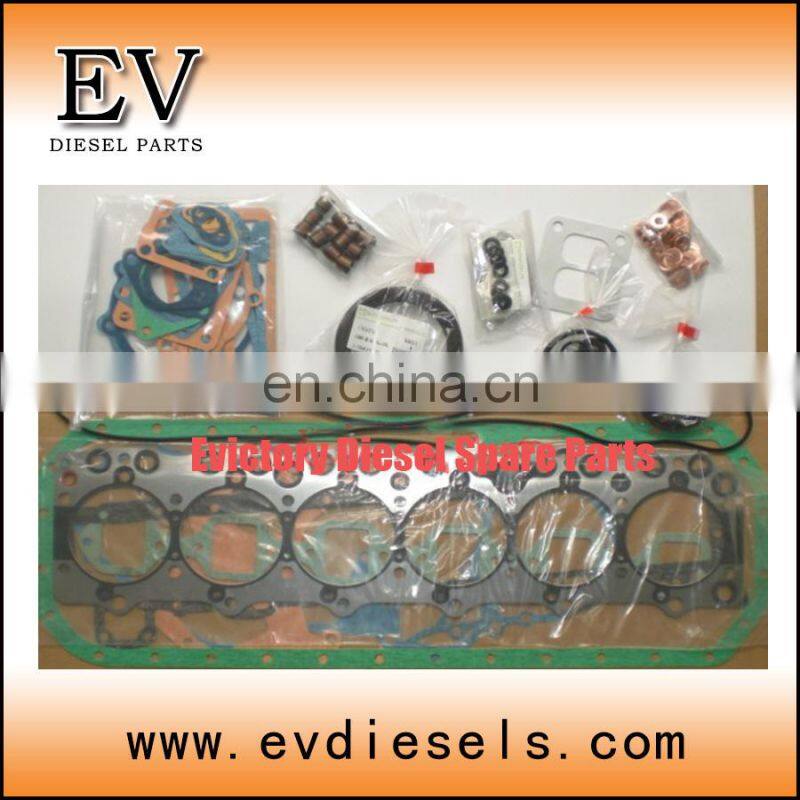 6SA1TC 6SA1-TC engine O/H gasket set 6SA1 head gasket kit 6SA1T overhauling gasket kit