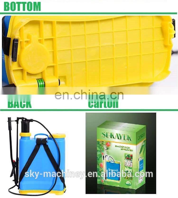 Good selling 16Liter rocker injection agricultural pesticide sprayer