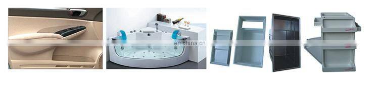 3-30mm thick 1500mm width output 500 kg/h PP/PE/ABS corrugated board production line