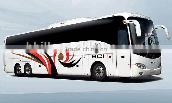 6x4 PK6137 luxury long distance bus 61 seats SL