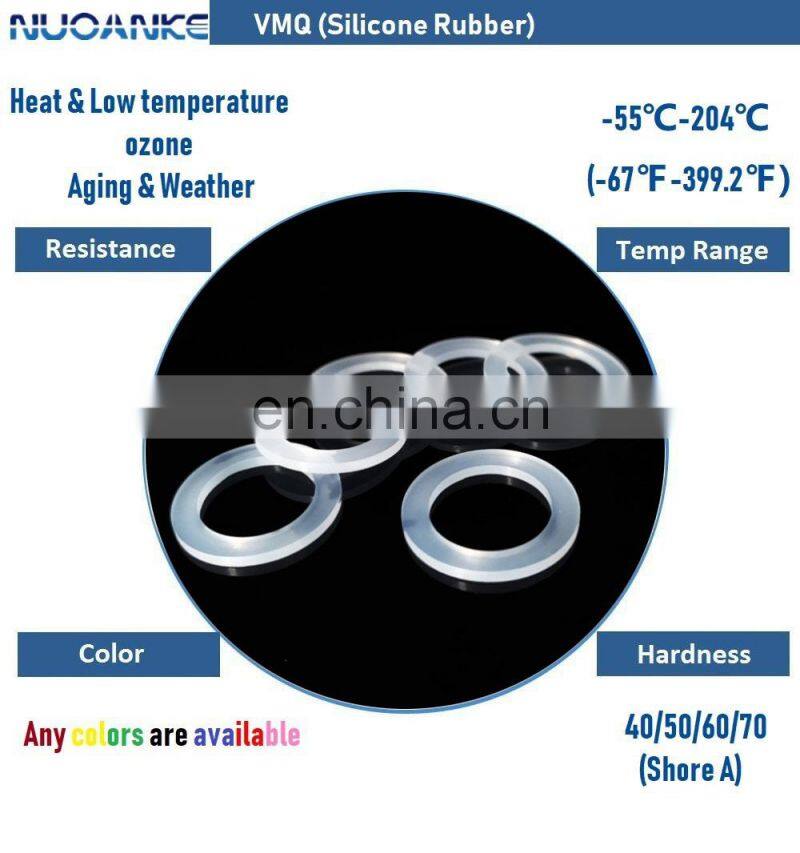 Food Grade Silicone Rubber O Ring Gasket Seals For Thermos Vacuum Flask