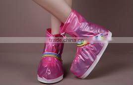 Waterproof shoe cover short rain boots PVC shoe cover