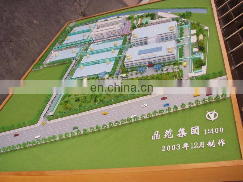 Workshop miniature building model, Industrial park architecture house model,real estate developer