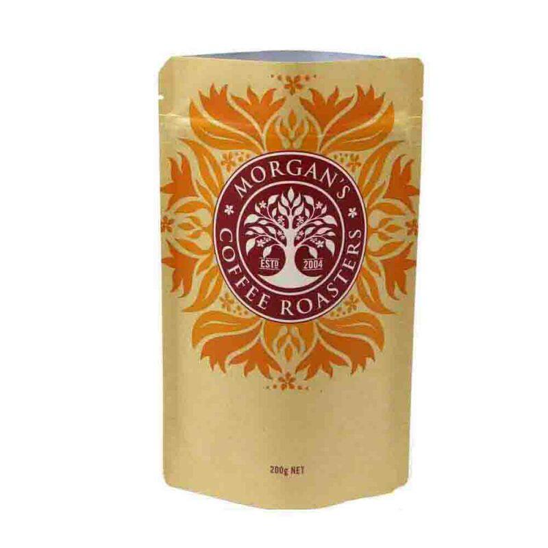 Eco Friendly Luxury Food Grade Afternoon loose Herbal Oolong Tea Packaging Bags Coffee Empty Bag Pouch With String Biodegradable