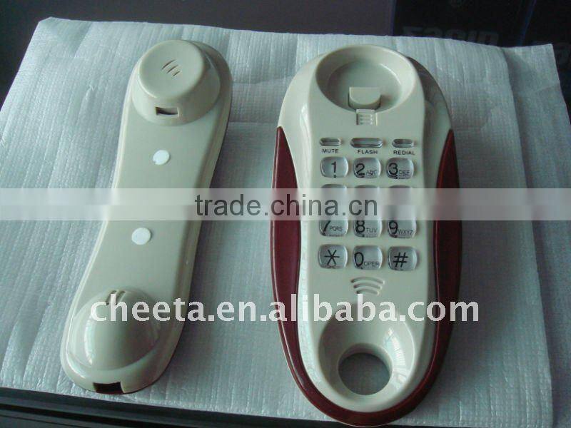 European best-seller mini RJ11 wired telephone