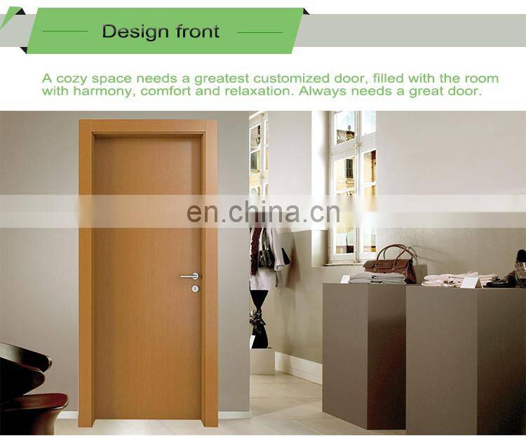 modern rustic interior wooden bedroom apartment door designs veneer wooden flush door for sale