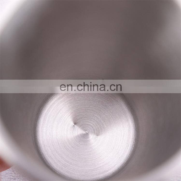 Bamboo 450ml Mug Coffee Cup Stainless Steel Thermo With Lid