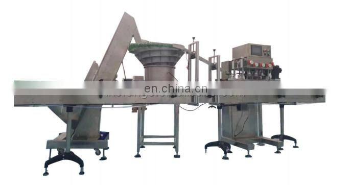 OrangeMech hot selling Full-automatic wet towel can filling sealing machines Auto Wet-Wipe Canister Filling Sealing Machine
