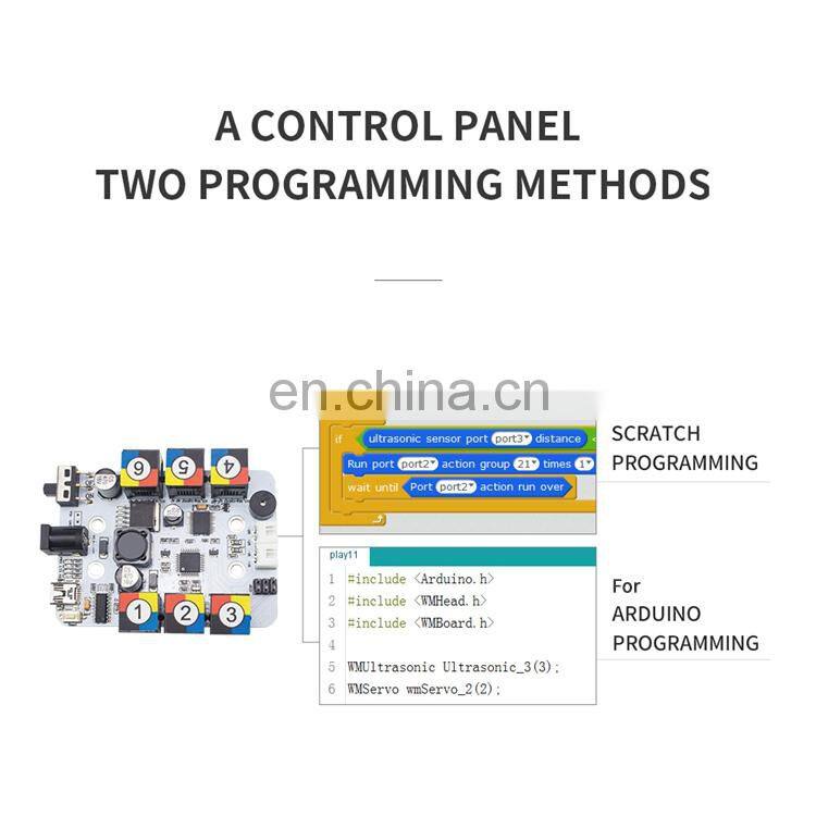 6DOF Robot Arm 6-Axis Aluminum Robotic Arm with Servos Finished Version for Arduino Scratch