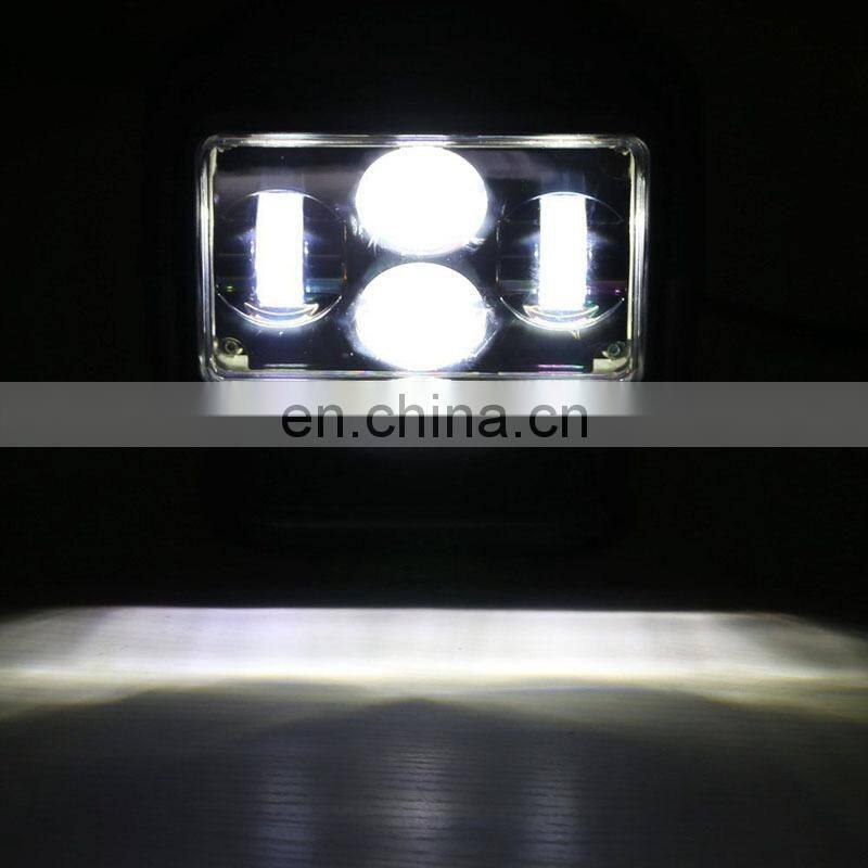 LED529 wireless remote control lignt 7 inch search led light lamp Convex lens and round lens 360 around 120 Up 120 down LANTSUN