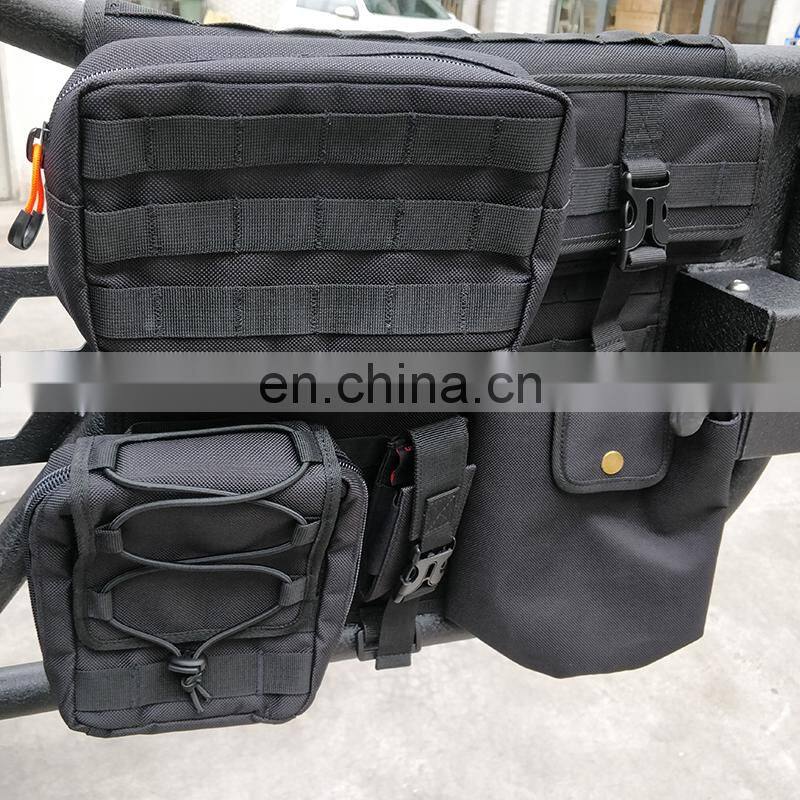 4*4 Tubular Door Canvas Bag for Jeep Wrangler JK Car Parts a pair of Storage Bag