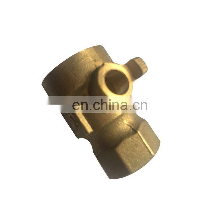 High Precision Deep Drawn Forging Process Components Brass Valve Part