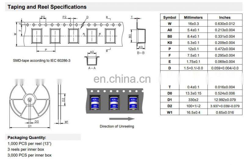 3 Pole Gas Discharge Tubes Dip Gas Discharge Tube Ceramic Gas Tube Arrester
