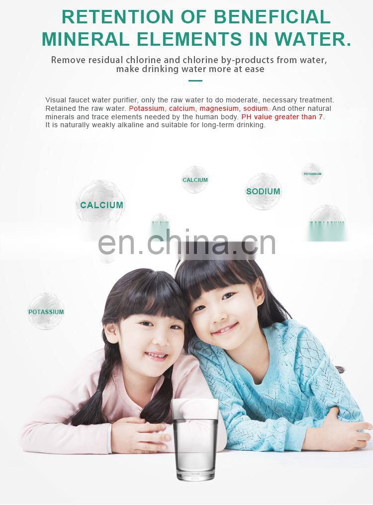 Nobana domestic compact kitchen tap connected faucet activated carbon charcoal water filter