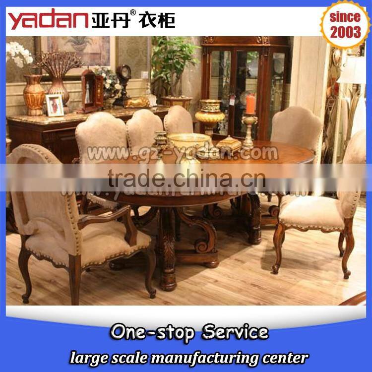 lastest modern wooden dining table and chairs set designs
