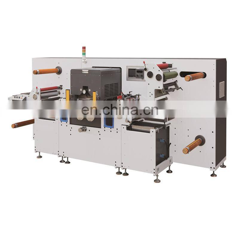 UTM320H High Speed Roll to Roll Automatic Flat bed self-adhesive label sticker Die Cutting Machine