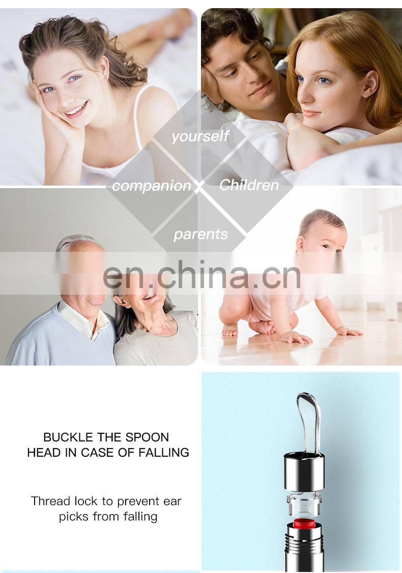 Ear Otoscope Wifi Endoscope Visual Ear Clean Tool Mini Digital Otoscope With Video Camera Mobile View Ear Wax Removal Tool