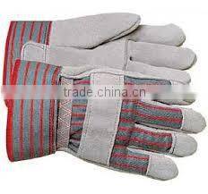 split leather safety gloves