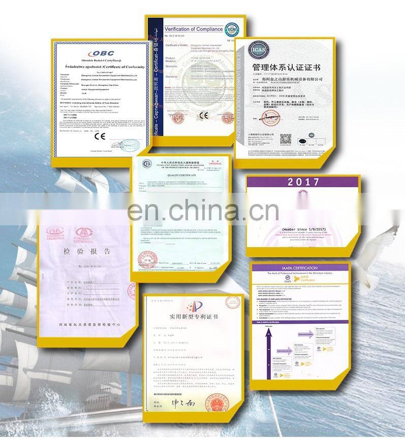 6 seats mini carousel horses