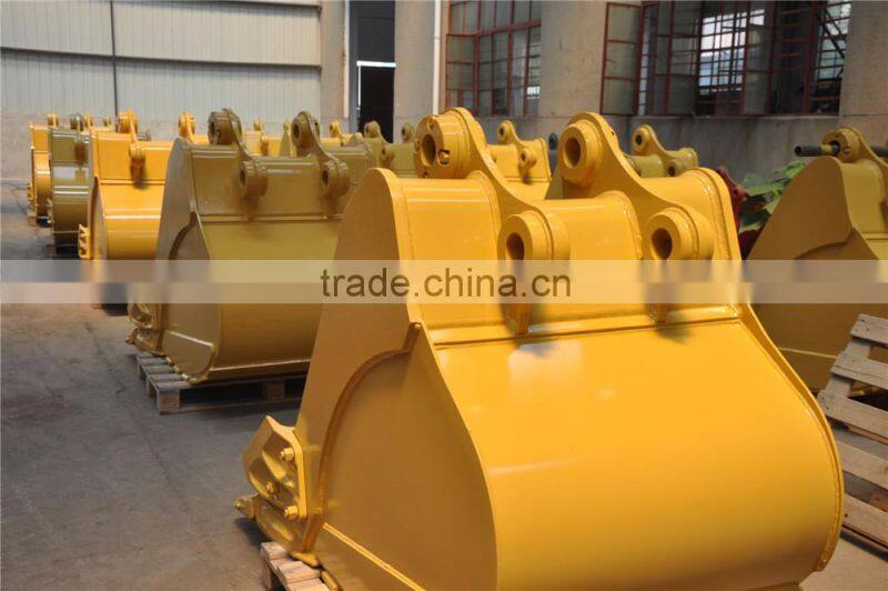 heavy duty/rock bucket for CAT excavator 320D 0.8/1/1.1/1.19/1.34 cbm