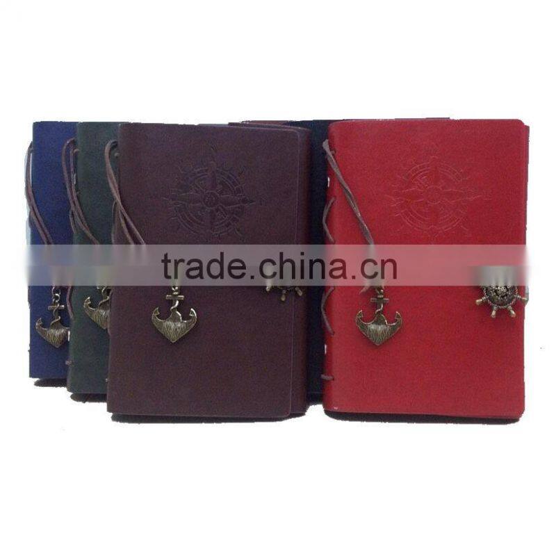 6 rings notebook with printed lines