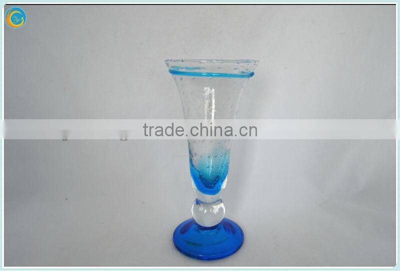 hurricane candle holder with stem,fish candle holder