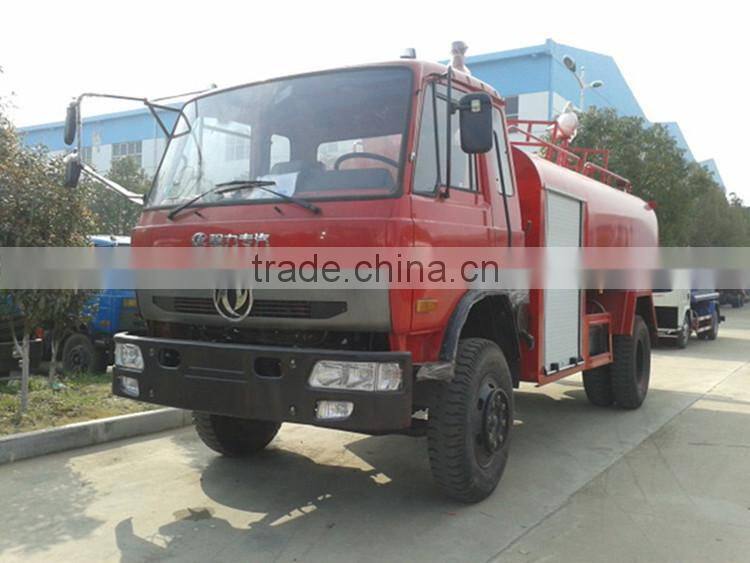 2015 hot sale Dongfeng water truck for sale ,10000 liter fire truck water capacity