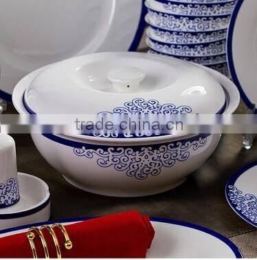 56 pcs dinner plates set for home