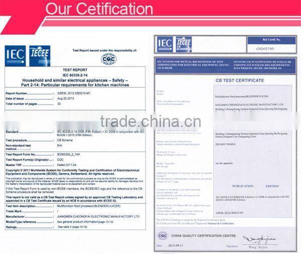 7 Speeds 2L food processor electric dough mixer