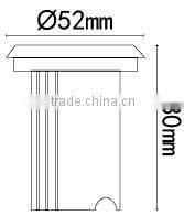 Stainless steel 1W groud light LED 12V IP65 Outdoor recessed Driveway light D52*40mm D52*80MM