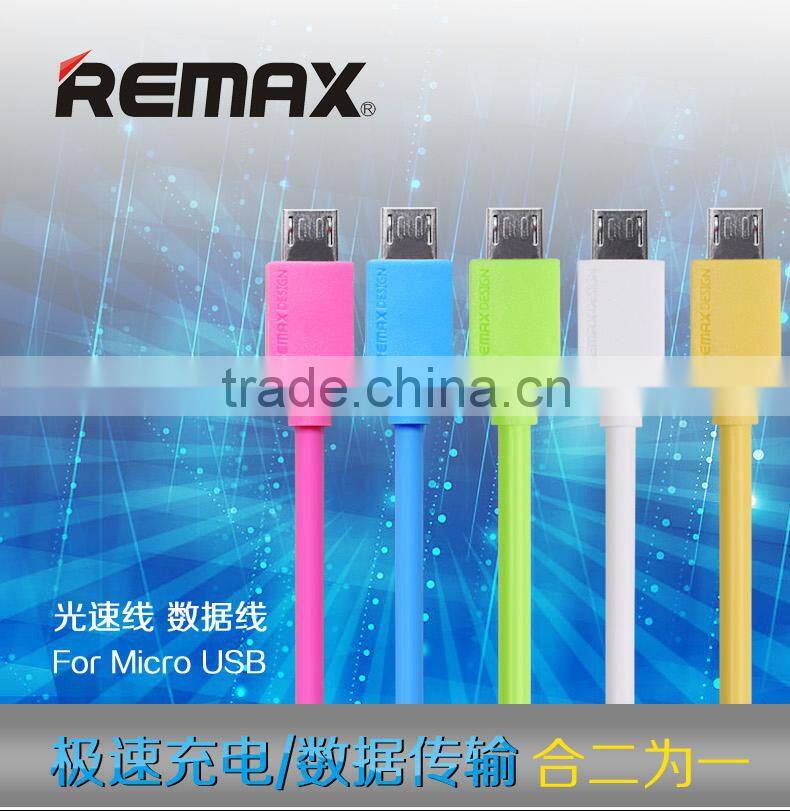 Remax Fast speed charging+1Musb data cable for sansung mobile phone