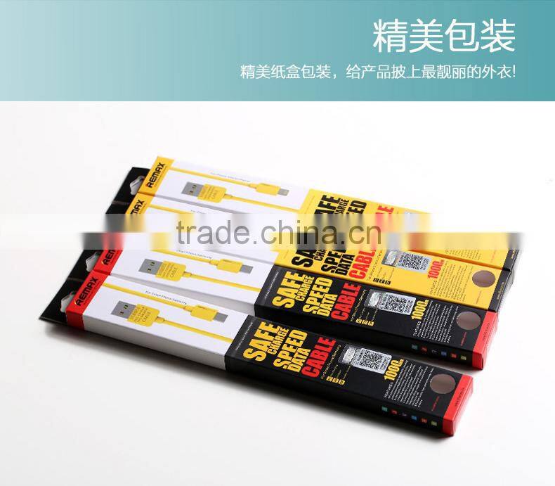 Remax Fast speed charging+1Musb data cable for sansung mobile phone