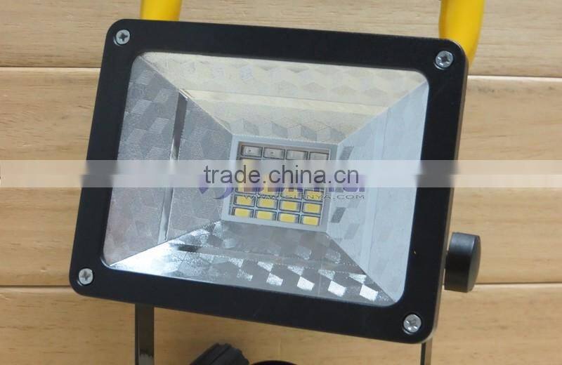SMD3528 LED 30 Watt 18650 Powered Bright Outdoor 24 LED Flood LED Light