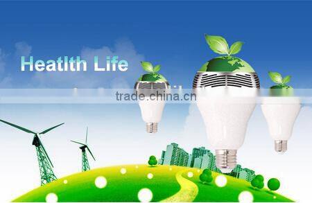 2015 new products led bulb bluetooth speaker controller support ios/android wholesale