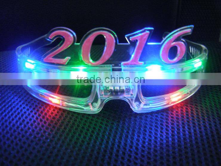 New Led Flashing Birthday Eye Glasses Light Up Party Supplies Toys Kids Adults Bar Club Disco Holiday Decorations