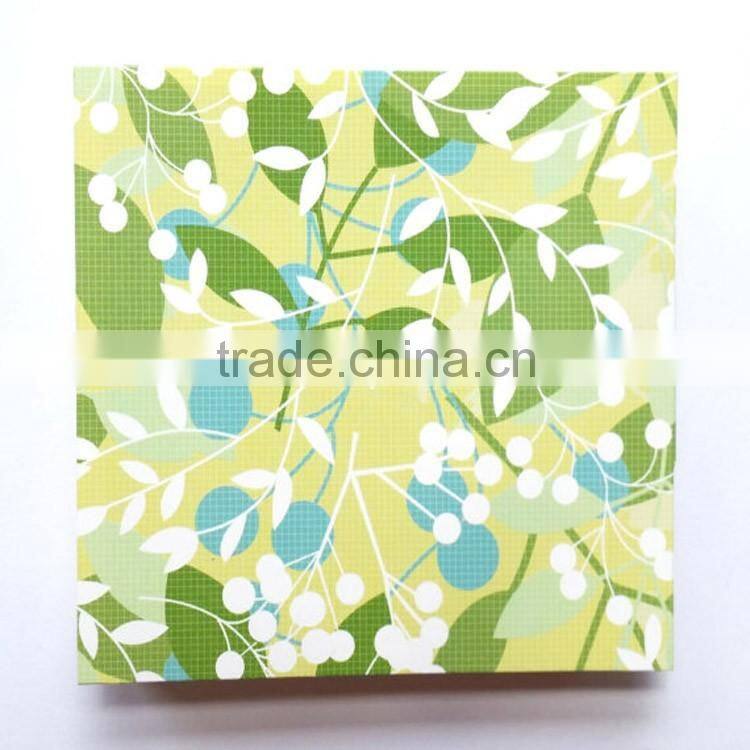 Memo Pads Style 3 folded Customized Notepad with Pen