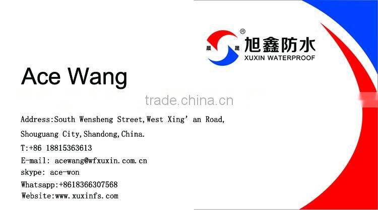 composite drainage board with geotextile for Green roof garden foundation drainage board