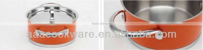 Bright High Temperature Coating Stainless Steel Casserole