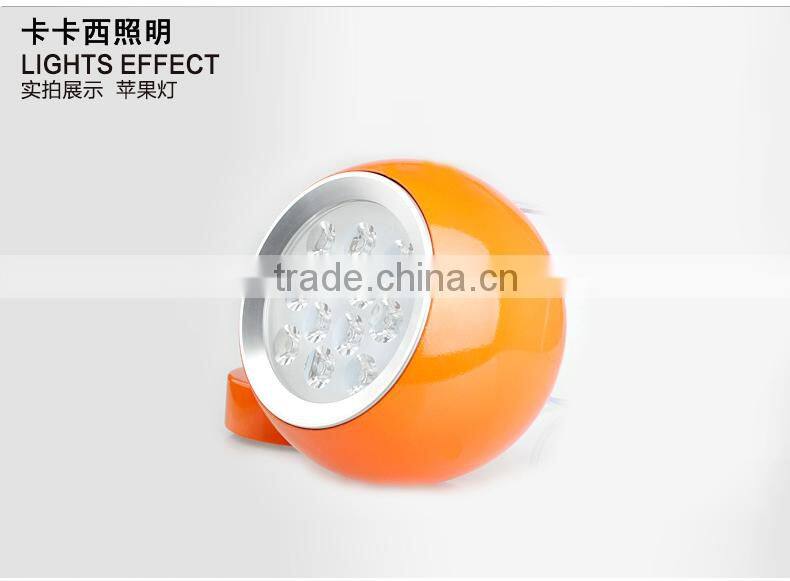 Apple LED Chandelier Pendant Lights 5W 7W Bar Lamp LED Restaurant Droplight