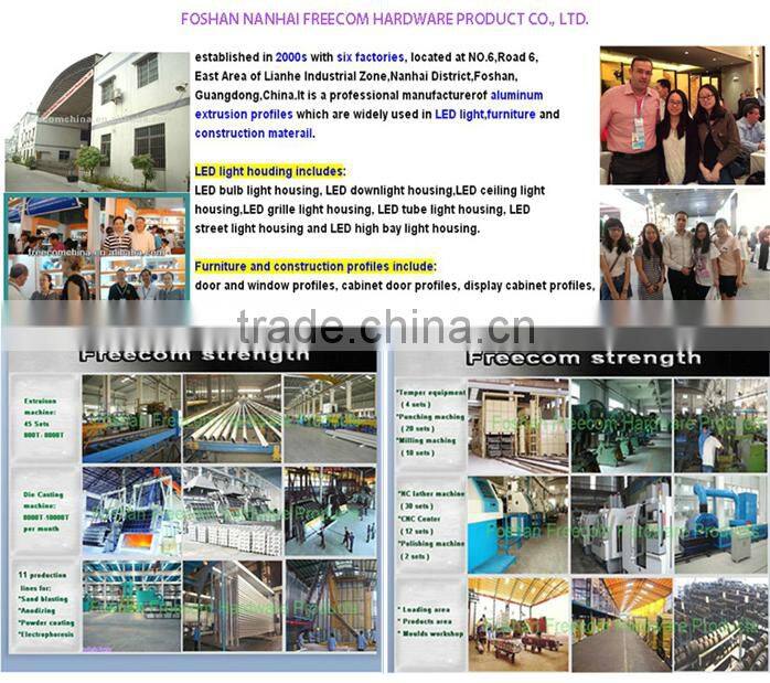 2015 hot sale design factory price for aluminum T8 led tube light cover
