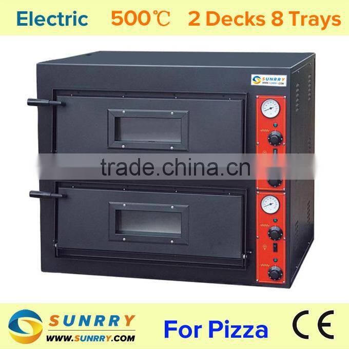 2015 New 2 decks bakery equipment industrial bread small baking oven pizza for sale with high quality