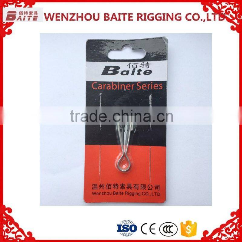 25-120MM China carbiner rigging hardware 4293 Nickle Plated Simplex Snap Hook Spring Hook 2016 Hot sale