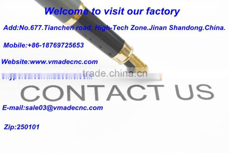 VLC 1325 SM CO2 Metal & Nonmetal Laser Cutting Machine for stainless steel leather wood plastic