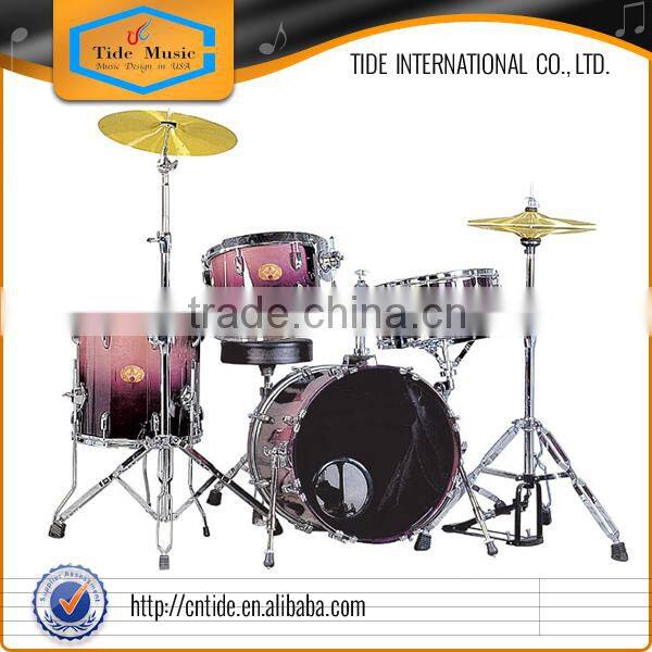 Professional high quality 5-pc birch wood Drum Set TM0063 6-ply kick&tom&snare