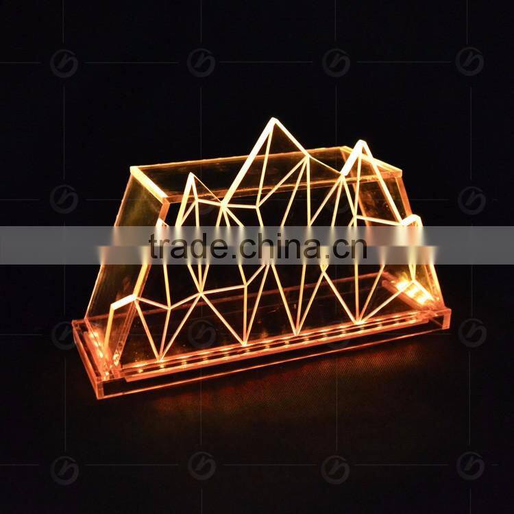 elegant cheap acrylic dj bar table led light nightclub dj table