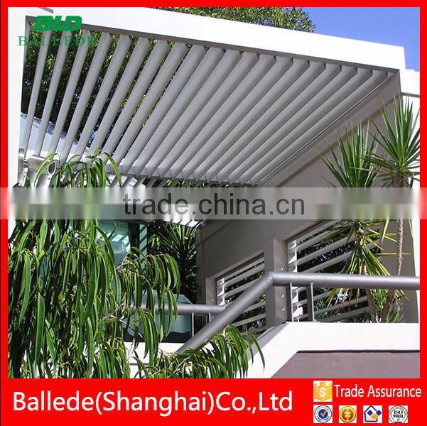 exterior aluminum louver roof