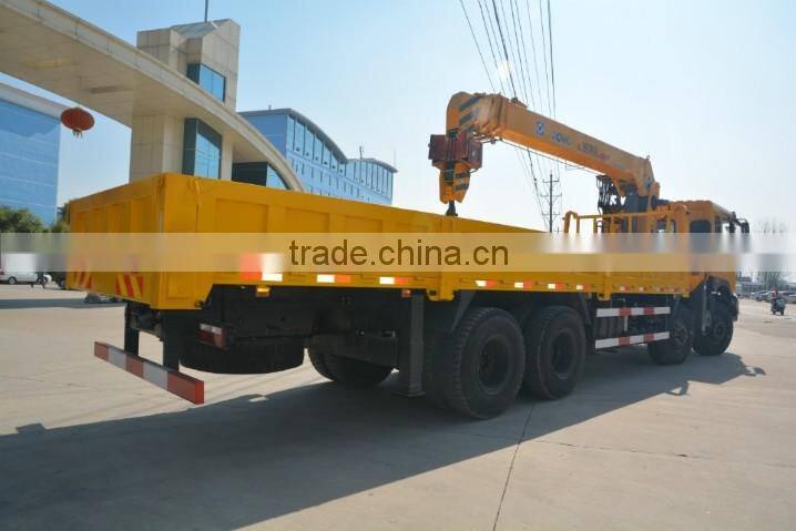 High Quality Dongfeng 8x4 16 Ton Truck Mounted Crane for Sale