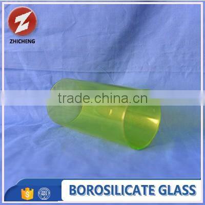 customized colored frost glass lamp-chimney