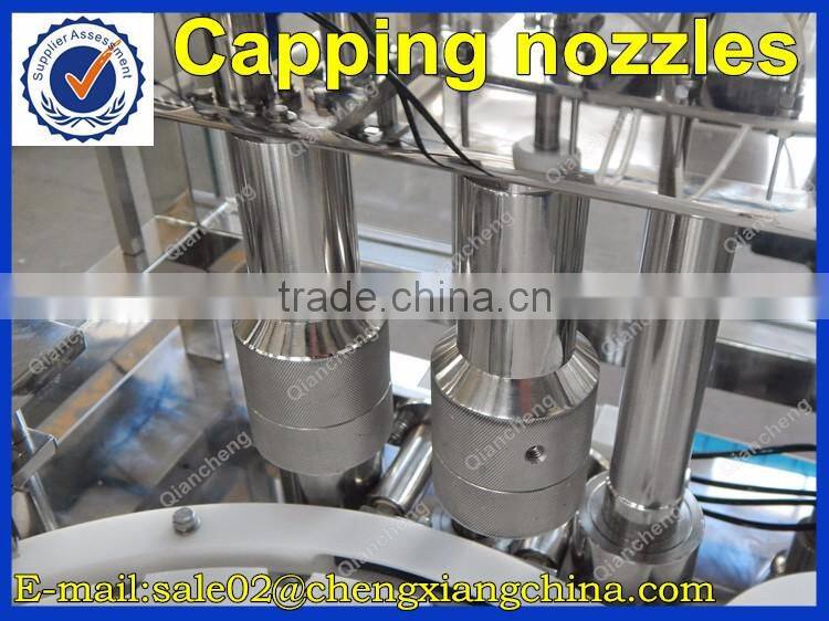 Free shipping 2 nozzle liquid filling and capping machine,auto eye drop filling